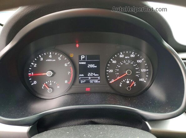 3KPA24ADXME397303 2021 KIA RIO Black Instrument cluster view