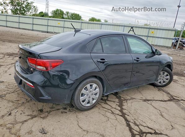 3KPA24ADXME397303 2021 KIA RIO Black Rear right