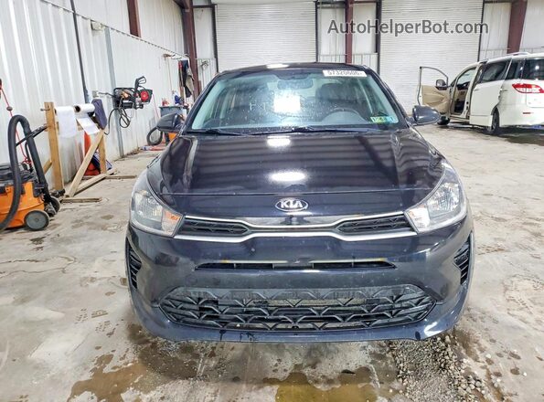 3KPA24ADXME404363 2021 KIA RIO Black Front view
