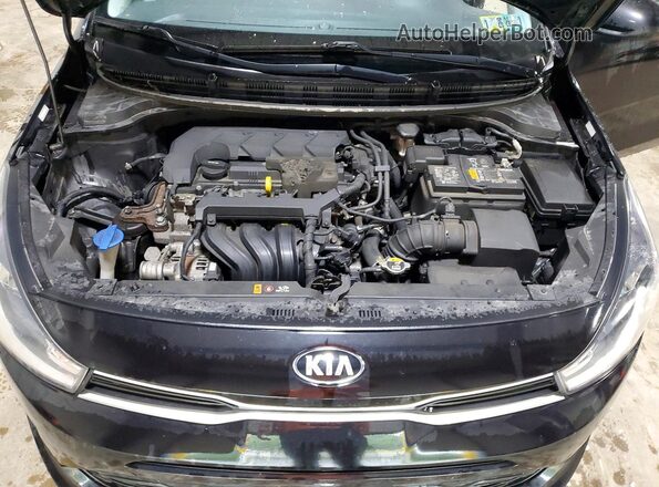3KPA24ADXME404363 2021 KIA RIO Black Rear interior view