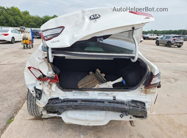 3KPA24ADXME405674 2021 KIA RIO White Widok z tyłu