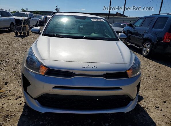 3KPA24ADXNE476911 2022 KIA RIO Silver წინა ხედი