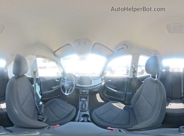 3KPA24ADXNE476911 2022 KIA RIO Silver VIN კოდის სტიკერის ხედი