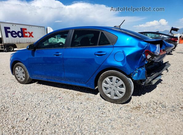 3KPA24ADXPE529643 2023 KIA RIO Blue Rear left