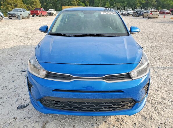 3KPA24ADXPE587364 2023 KIA RIO Blue Դիմացի տեսք
