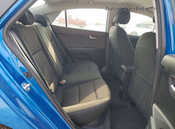 3KPA24ADXPE587364 2023 KIA RIO Blue Հետևի նստատեղերի տեսք