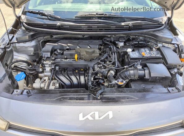 3KPA24ADXPE604079 2023 KIA RIO Gray Вид задньої частини салону