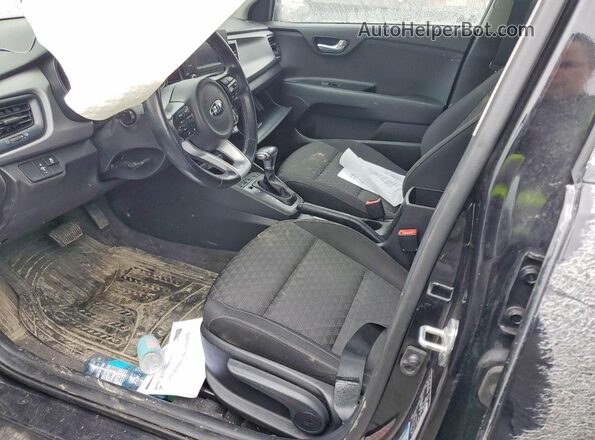 3KPA25AB3JE040335 2018 KIA RIO Black Սալոնի դիմացի տեսք