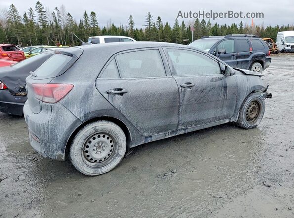 3KPA25AB3JE040335 2018 KIA RIO Black Հետևի աջ