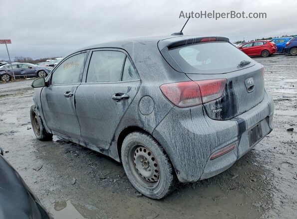 3KPA25AB3JE040335 2018 KIA RIO Black Հետևի ձախ