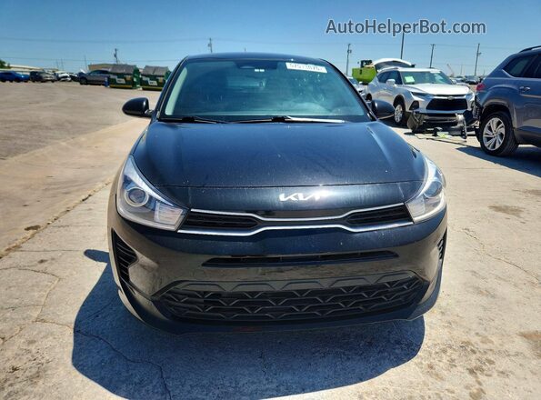 3KPA25AD1PE594564 2023 KIA RIO Black Front view