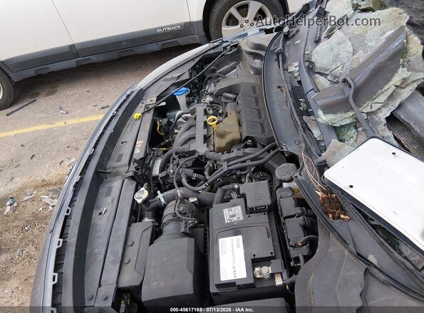 3KPA25AD2LE288323 2020 KIA RIO 5-DOOR Gray Առջևի վահանակի տեսք