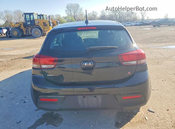 3KPA25AD3LE333821 2020 KIA RIO Black უკანა ხედი