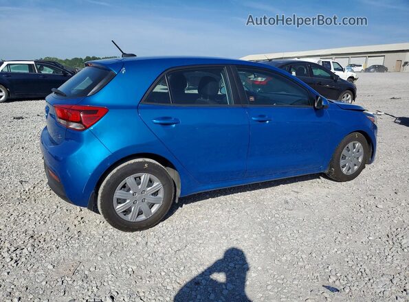 3KPA25AD4ME418393 2021 KIA RIO Blue უკანა მარჯვენა