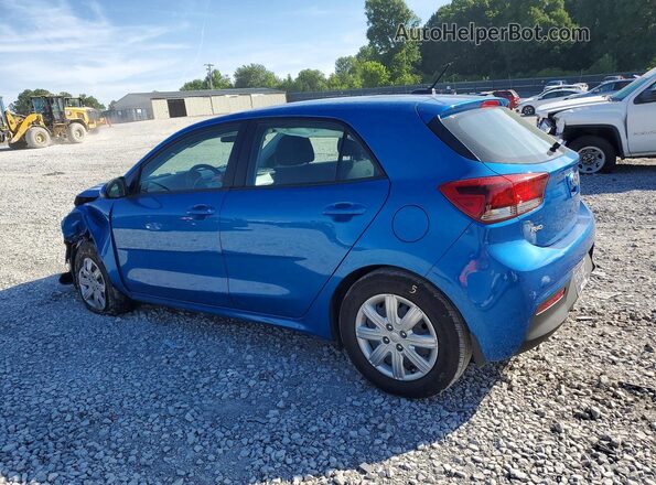 3KPA25AD4ME418393 2021 KIA RIO Blue უკანა მარცხენა