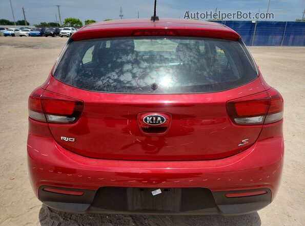 3KPA25AD7LE333496 2020 KIA RIO Red Вид ззаду