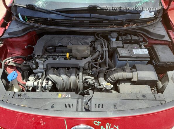 3KPA25AD7LE333496 2020 KIA RIO Red Вид задньої частини салону