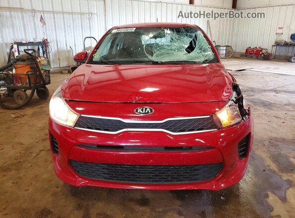 3KPA25AD7LE349228 2020 KIA RIO Red Vista frontal