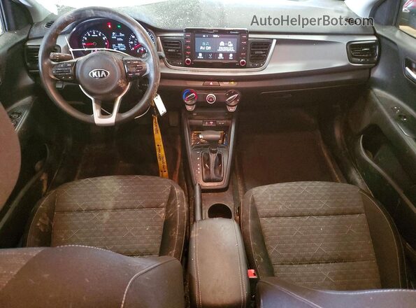 3KPA25AD7LE349228 2020 KIA RIO Red Vista del salpicadero