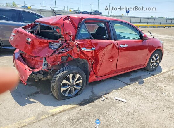 3KPA25AD9ME433522 2021 KIA RIO Red Rear right