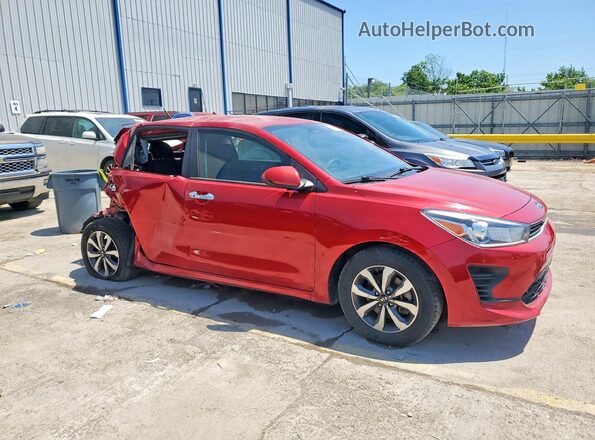 3KPA25AD9ME433522 2021 KIA RIO Red Front right