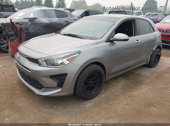 3KPA25ADXPE597432 2023 KIA RIO 5-DOOR Gray Передня ліва чверть
