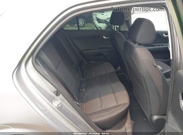 3KPA25ADXPE597432 2023 KIA RIO 5-DOOR Gray Вид наклейки з VIN-кодом