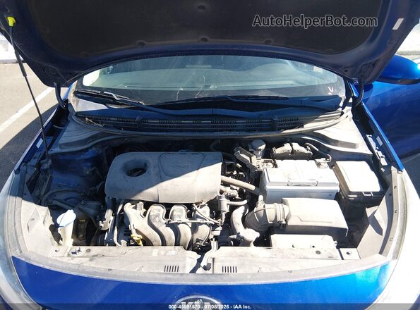 3KPA35AB5JE058588 2018 KIA RIO Blue Հետևի տեսք
