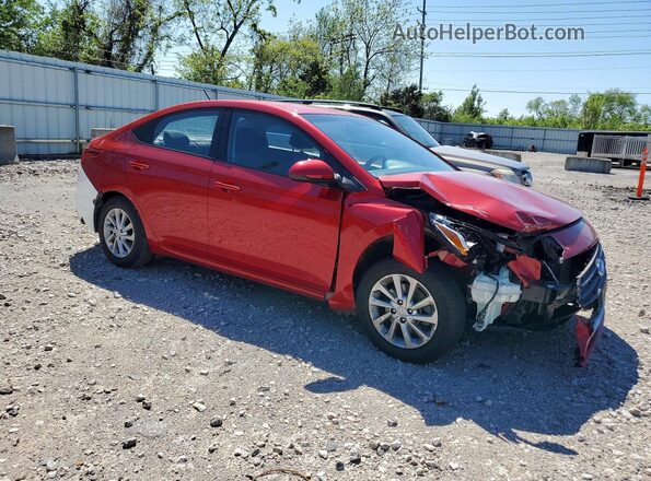 3KPC24A30JE034164 2018 HYUNDAI ACCENT Red Delantero derecho