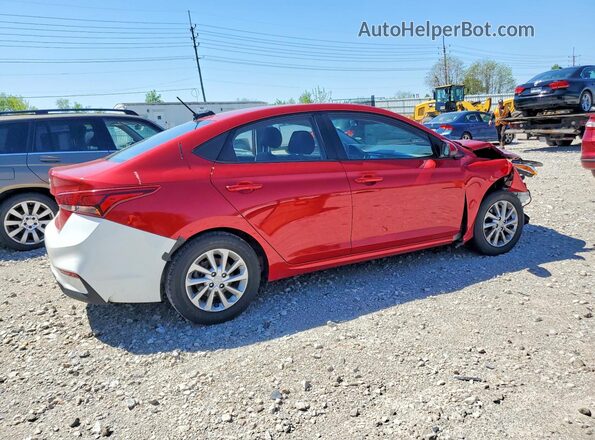 3KPC24A30JE034164 2018 HYUNDAI ACCENT Red Trasero derecho
