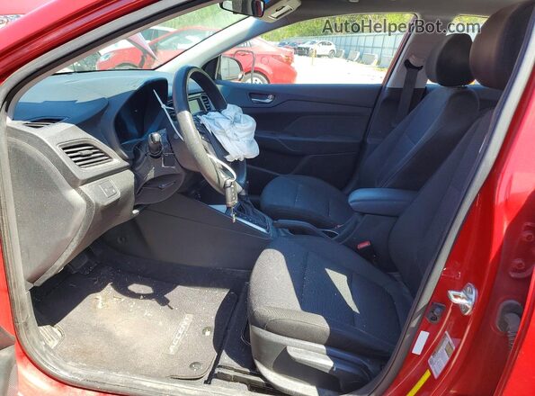 3KPC24A30JE034164 2018 HYUNDAI ACCENT Red Vista interior delantera