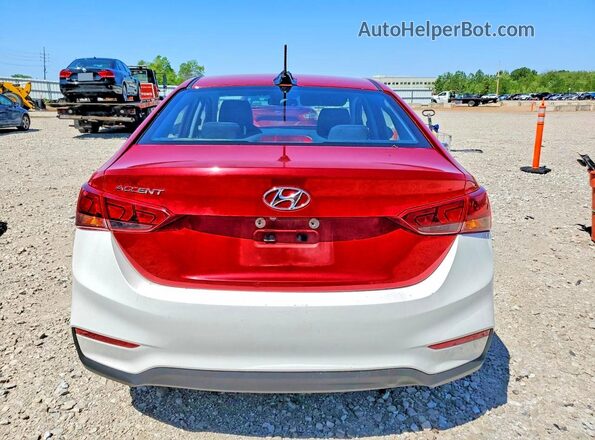 3KPC24A30JE034164 2018 HYUNDAI ACCENT Red Vista trasera