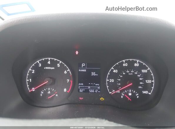 3KPC24A30KE041293 2019 HYUNDAI ACCENT Silver Widok tylnych siedzeń