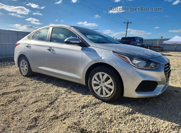 3KPC24A30KE046512 2019 HYUNDAI ACCENT Silver წინა მარჯვენა