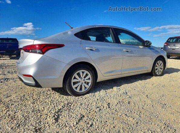 3KPC24A30KE046512 2019 HYUNDAI ACCENT Silver უკანა მარჯვენა