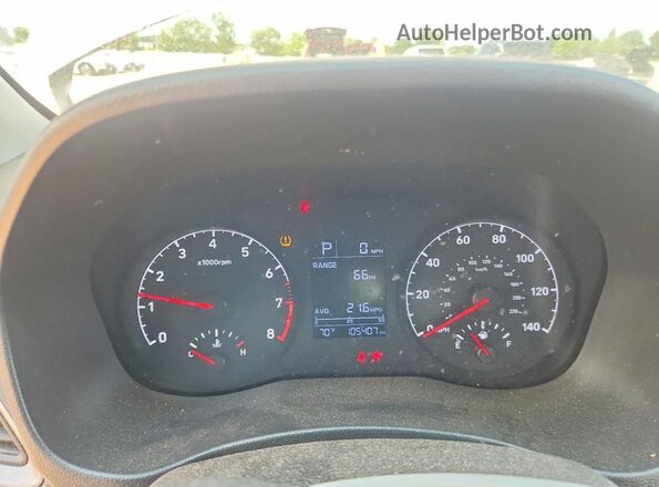 3KPC24A30KE049944 2019 HYUNDAI ACCENT Серебряный Вид щитка приборов