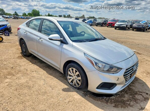 3KPC24A30KE049944 2019 HYUNDAI ACCENT Серебряный Передняя правая четверть