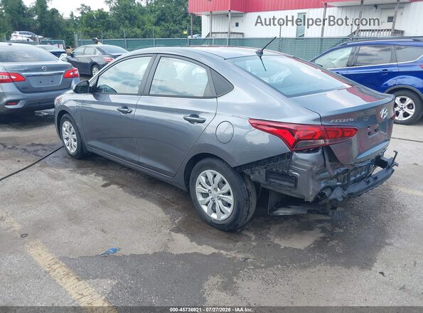 3KPC24A30KE064766 2019 HYUNDAI ACCENT Gray Задня ліва чверть