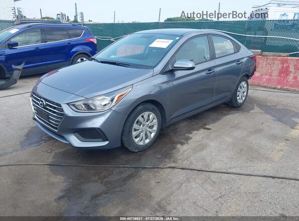 3KPC24A30KE064766 2019 HYUNDAI ACCENT Gray Передня ліва чверть