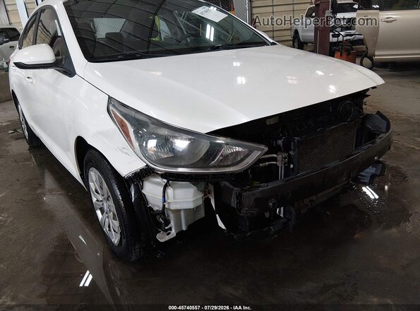 3KPC24A30KE087464 2019 HYUNDAI ACCENT White Սալոնի 360 աստիճան տեսք