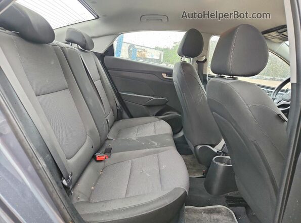 3KPC24A30KE088579 2019 HYUNDAI ACCENT Blue Հետևի նստատեղերի տեսք