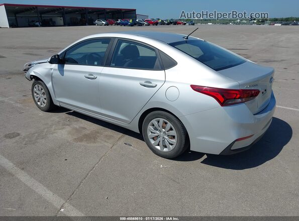 3KPC24A31JE025683 2018 HYUNDAI ACCENT Silver Հետևի ձախ