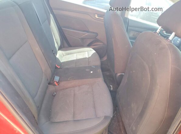 3KPC24A31KE054666 2019 HYUNDAI ACCENT Red Rear seats view