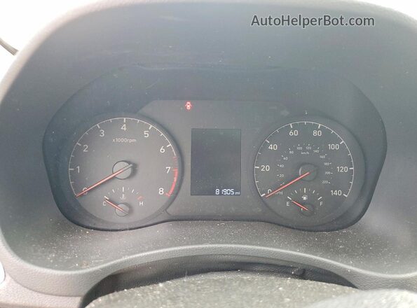 3KPC24A31KE056630 2019 HYUNDAI ACCENT Черный Вид щитка приборов