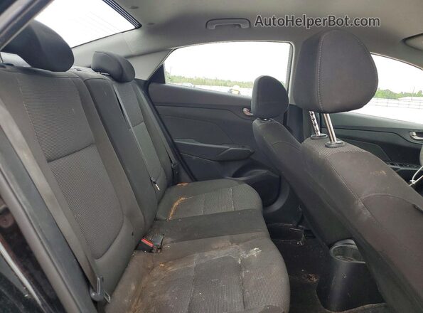 3KPC24A31KE056630 2019 HYUNDAI ACCENT Черный Вид задних сидений