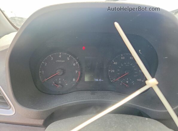 3KPC24A31KE065053 2019 HYUNDAI ACCENT Gray ხელსაწყოთა პანელის ხედი