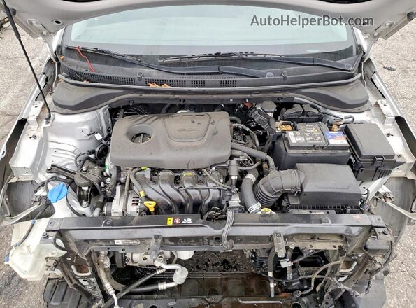 3KPC24A31KE073802 2019 HYUNDAI ACCENT Серебряный Вид задней части салона
