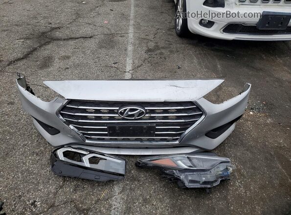3KPC24A31KE073802 2019 HYUNDAI ACCENT Серебряный Вид подкапотного пространства