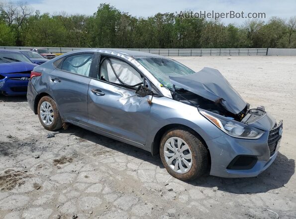 3KPC24A32JE024574 2018 HYUNDAI ACCENT Gray Przód prawy