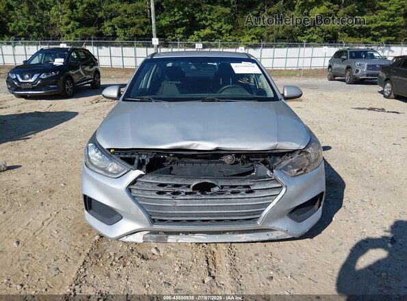 3KPC24A33JE008691 2018 HYUNDAI ACCENT Silver Դիմացի տեսք